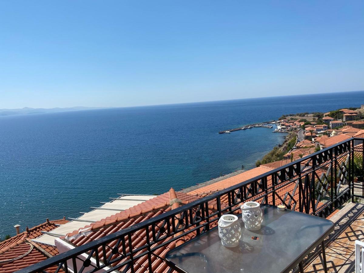 Апартаменты Molyvos Boutique House Митимна Экстерьер фото